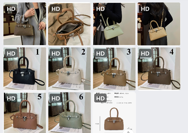 Túi xách nữ QCCC- 61820 - Chốt hàng: trước 24h ngày 18/5