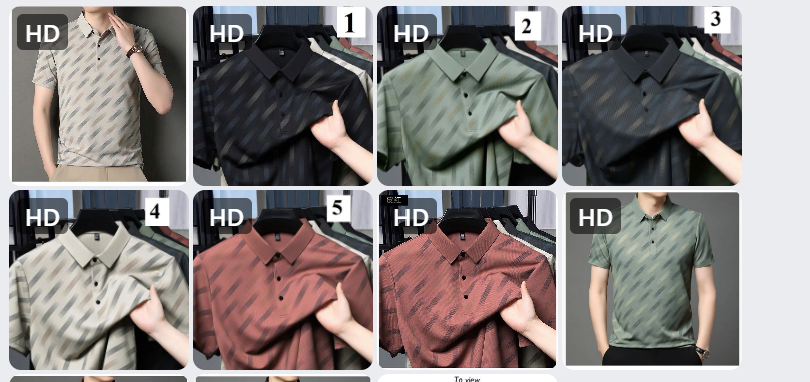 Áo polo nam nội địa seo - 61922 - Chốt hàng: trước 24h ngày 21/5