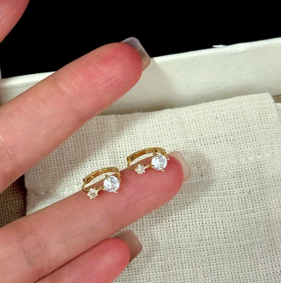 Bông tai đính đá –70422 (Chốt hàng: trước 24h ngày 16/01)