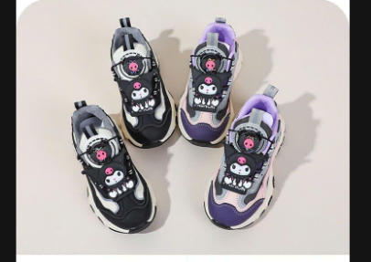 Giầy thể thao cho bé gái Kuromi – 70447(Chốt hàng: trước 24h ngày 16/01)