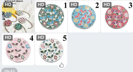 Móc treo túi gấp gọn họa tiết – 70464(Chốt hàng: trước 24h ngày 17/01)