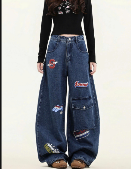 Quần jeans ống rộng - 70467(Chốt hàng: trước 24h ngày 17/01)