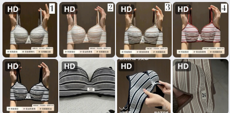 Áo bra sọc đệm dày 5cm – 70485(Chốt hàng: trước 24h ngày 17/01)