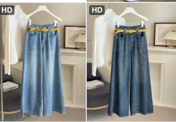 Quần jeans ống rộng Anna - 70500(Chốt hàng: trước 24h ngày 17/01)