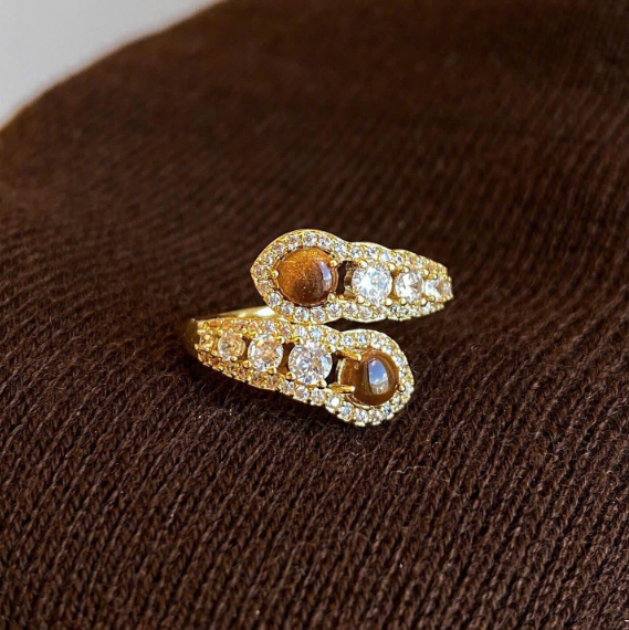 Nhẫn Golicc đính đá –70521(Chốt hàng: trước 24h ngày 18/01)