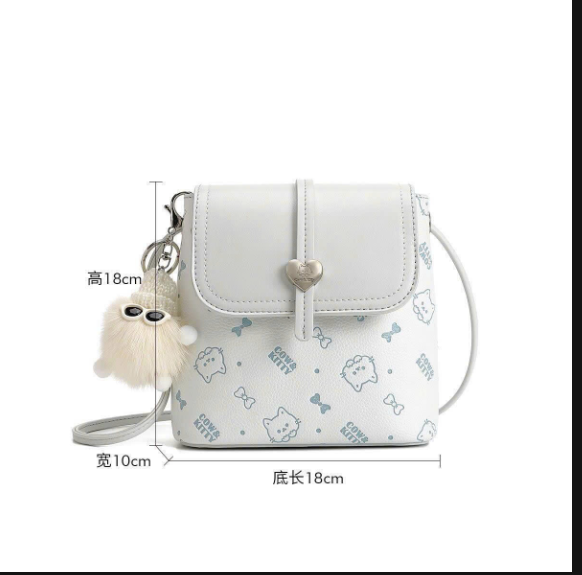 Túi đeo chéo Cow & Kitty – 70525 (Chốt hàng: trước 24h ngày 18/01)