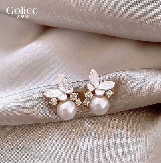 Hoa tai cánh bướm Golicc – 70542(Chốt hàng: trước 24h ngày 18/01)