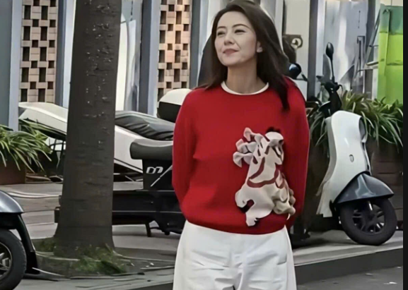 Áo dài tay họa tiết ngựa đỏ – 70550 (Chốt hàng: trước 24h ngày 19/01)