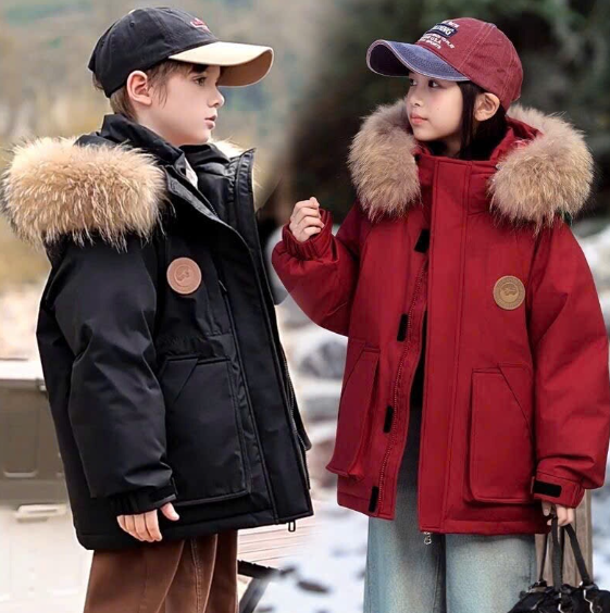 Áo phao trẻ em dáng dài  – 70552(Chốt hàng: trước 24h ngày 19/01)