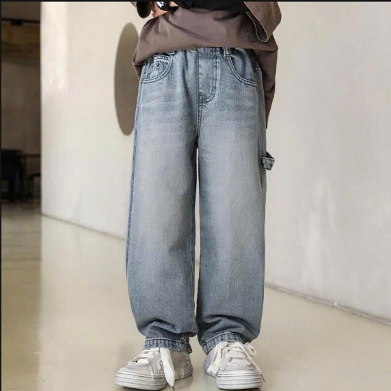 Quần jeans bé trai dáng suông – 70558(Chốt hàng: trước 24h ngày 19/01)