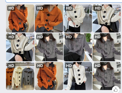 Áo cardigan len – 67252(Chốt đơn: trước 24h ngày 15/10)