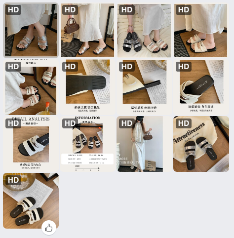 Dép quai ngang khoá kim loại – 67254(Chốt đơn: trước 24h ngày 15/10)