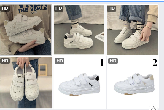 Giầy sneaker quai dán cho nữ- 67274 (Chốt đơn: trước 24h ngày 16/10)