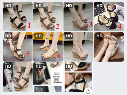 Sandal đế xuồng nữ-67292(Chốt đơn: trước 24h ngày 16/10)