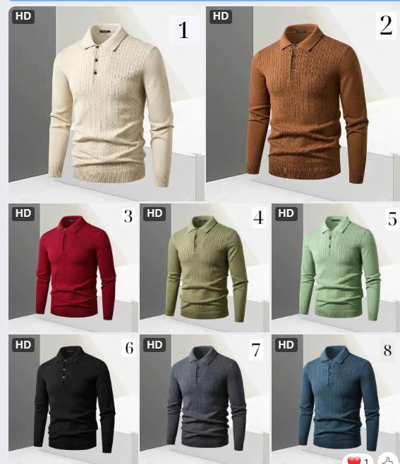 Áo len Romon nam – 67299(Chốt đơn: trước 24h ngày 16/10)