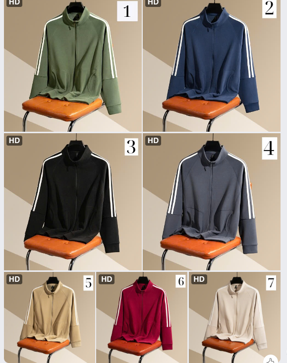 Áo khoác cổ cao nam – 67319(Chốt đơn: trước 24h ngày 17/10)