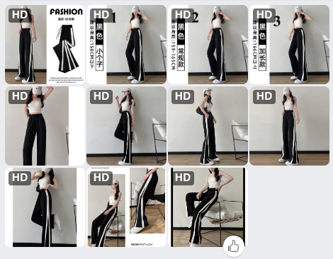 Quần dài dáng suông nữ-67347(Chốt đơn: trước 24h ngày 17/10)