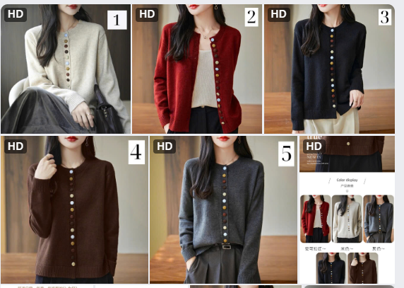 Cardigan trơn nữ – 67364(Chốt đơn: trước 24h ngày 18/10)