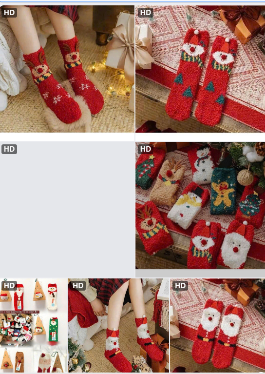 Set tất Noel TE new -67474 (Chốt đơn: trước 24h ngày 21/10)