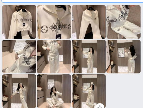 Bộ nỉ thu đông thương hiệu cho nữ - 68017(Chốt hàng: trước 24h ngày 07/11)