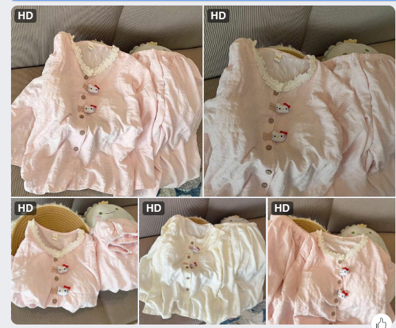 Bộ mặc nhà Hello Kitty nữ –68611(Chốt hàng: trước 24h ngày 25/11)