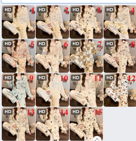 Bộ pijama nữ – 68612(Chốt hàng: trước 24h ngày 25/11)