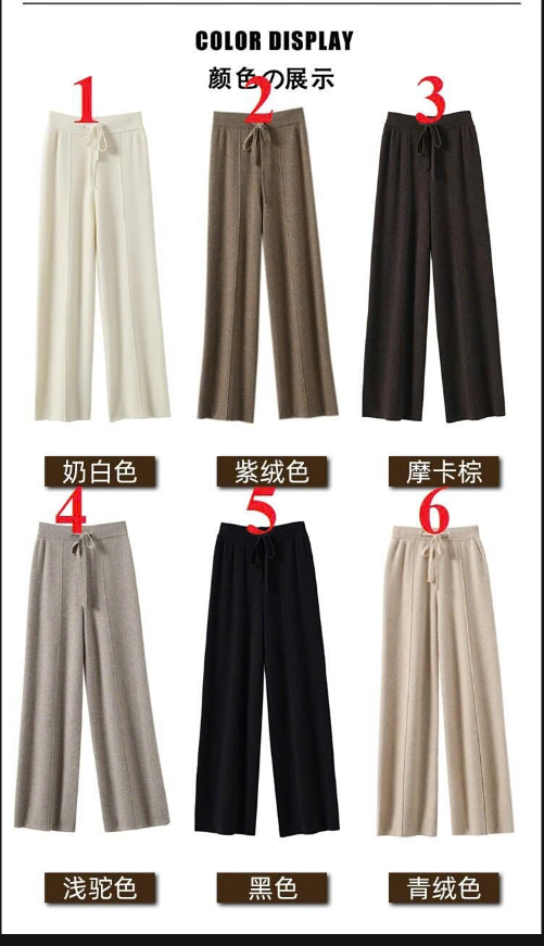 Quần len ống suông cho nữ-68614(Chốt hàng: trước 24h ngày 25/11)