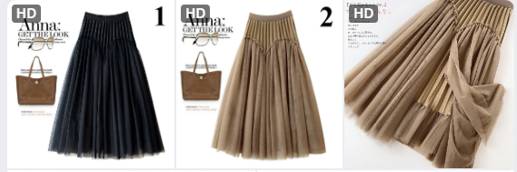 Chân váy midi Anna -  68617(Chốt hàng: trước 24h ngày 25/11)