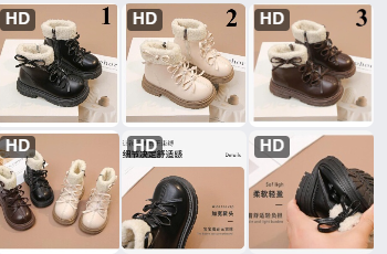 Boot cổ lông cho BG-68643(Chốt hàng: trước 24h ngày 26/11)