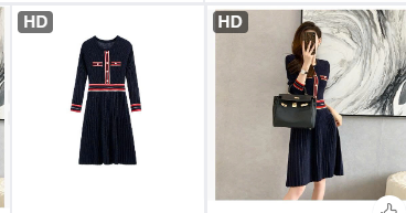 Đầm len nữ thiết kế - 68727(Chốt hàng: trước 24h ngày 29/11)