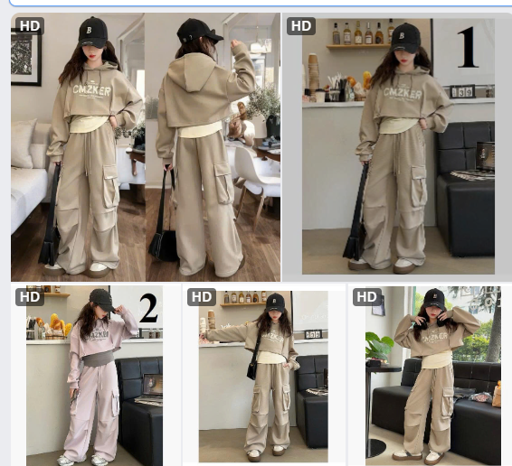 Set đồ Korea cho BG-68728 (Chốt hàng: trước 24h ngày 29/11)