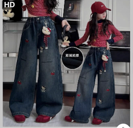 Quần jeans HelloKitty  cho BG-68730(Chốt hàng: trước 24h ngày 29/11)