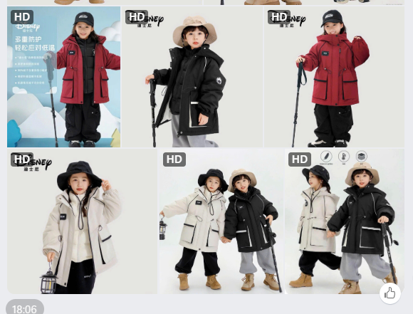 Áo khoác Disney unisex cho bé – 68745(Chốt hàng: trước 24h ngày 29/11)