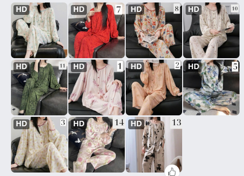 Bộ pijama nữ – 68760(Chốt hàng: trước 24h ngày 30/11)