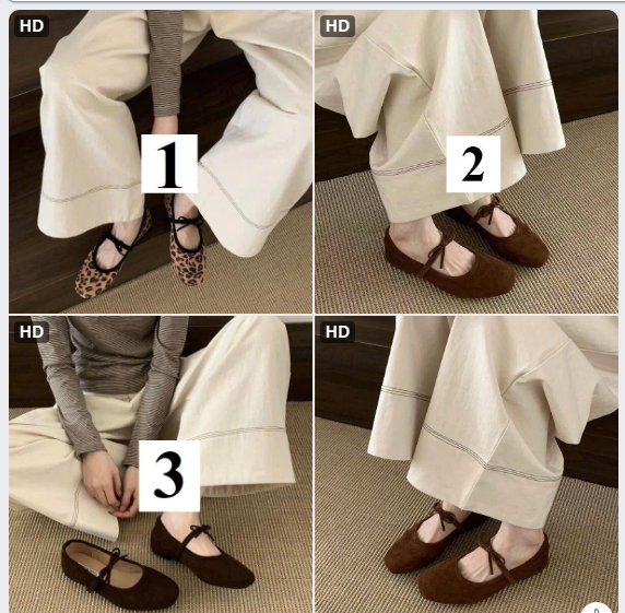 Giày bệt nữ  –68777(Chốt hàng: trước 24h ngày 30/11)