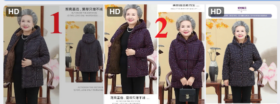 Áo phao chấm bị trung niên -68797(Chốt hàng: trước 24h ngày 1/12)