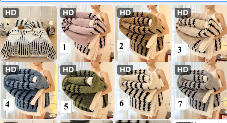 Chăn lông cừu-68799(Chốt hàng: trước 24h ngày 1/12)