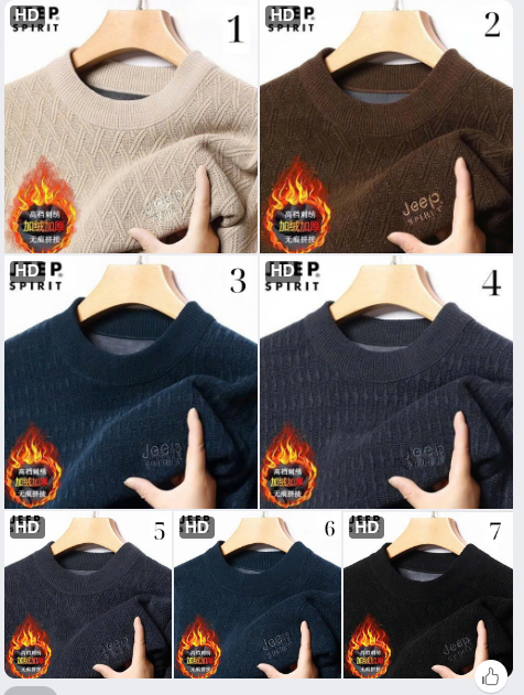 Áo dài tay nam Jeep Spirit – 68841(Chốt hàng: trước 24h ngày 2/12)