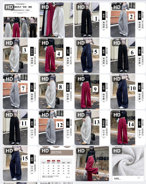 Quần TT cho nữ - 68848(Chốt hàng: trước 24h ngày 2/12)