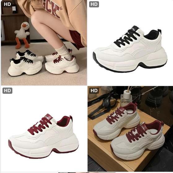 Giầy TT nữ QC - 68852(Chốt hàng: trước 24h ngày 2/12)