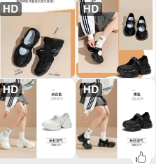 Giày quai dán nữ Warrior – 69187 (Chốt hàng: trước 24h ngày 13/12)