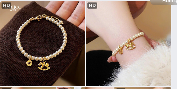 Vòng tay đính charm GOLICC-69193(Chốt hàng: trước 24h ngày 13/12)