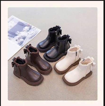 Boot cổ viền nhún Bobdog cho bé gái - 69197(Chốt hàng: trước 24h ngày 13/12)