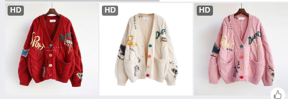 Áo khoác len cardigan cho nữ – 69218(Chốt hàng: trước 24h ngày 14/12)