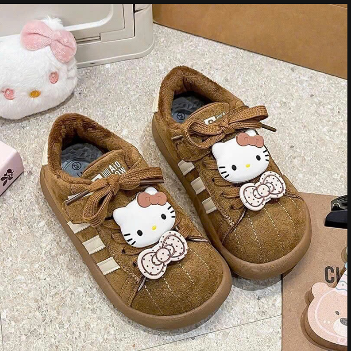 Giầy lót lông cute cho bé gái – 69261(Chốt hàng: trước 24h ngày 15/12)