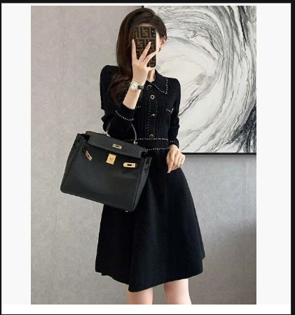 Đầm Korea thiết kế- 69314(Chốt hàng: trước 24h ngày 16/12)