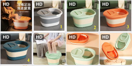 Chậu ngâm chân gấp gọn- 69316(Chốt hàng: trước 24h ngày 16/12)