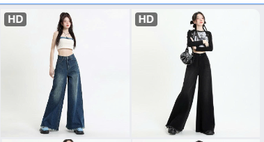 Quần jeans ống rộng Đ10-69342 (Chốt hàng: trước 24h ngày 17/12)