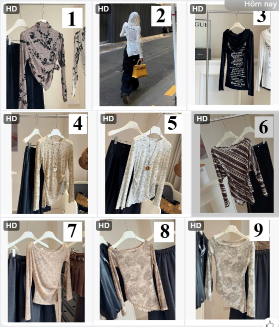 BST áo thun Korea new - 69356(Chốt hàng: trước 24h ngày 18/12)