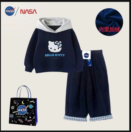 Bộ đồ HelloKitty hãng Nasa cho BG- 69357(Chốt hàng: trước 24h ngày 18/12)